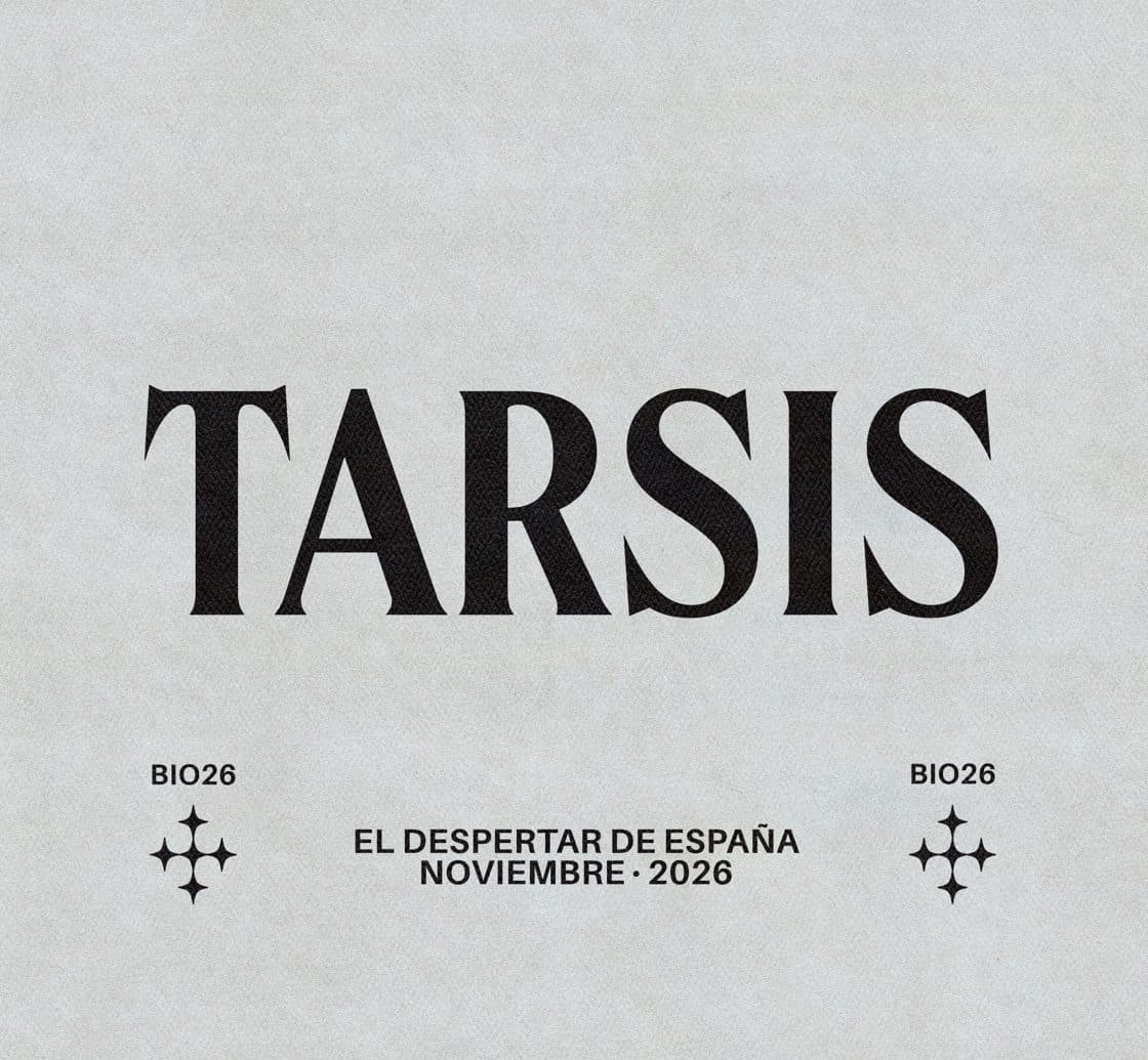 Cartel oficial de Tarsis Bilbao 2026: el despertar de España, noviembre de 2026